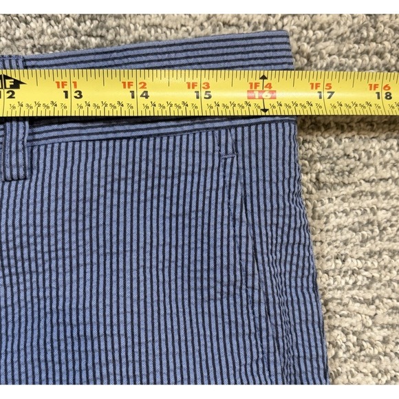 Paisley & Gray Pants Men's 32x32 Skinny Fit Blue Cotton Blend Chino - Picture 5 of 7